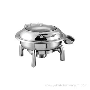 Party Hotel Stainless Steel Round Food Warmer